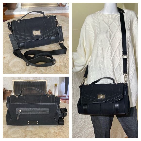 Tignanello Doctors Satchel Crossbody Shoulder Bag Vegan - Picture 1 of 16